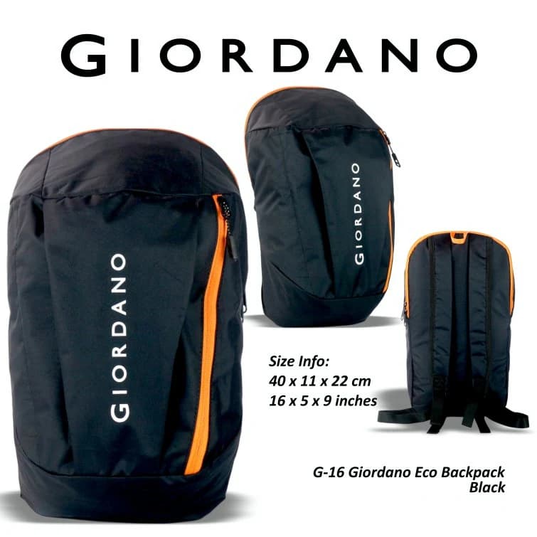 ECO Backpack Black