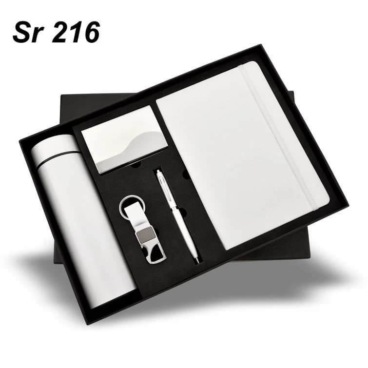 Diary, Pen, Keychain, Cardholder & Temperature Bottle
