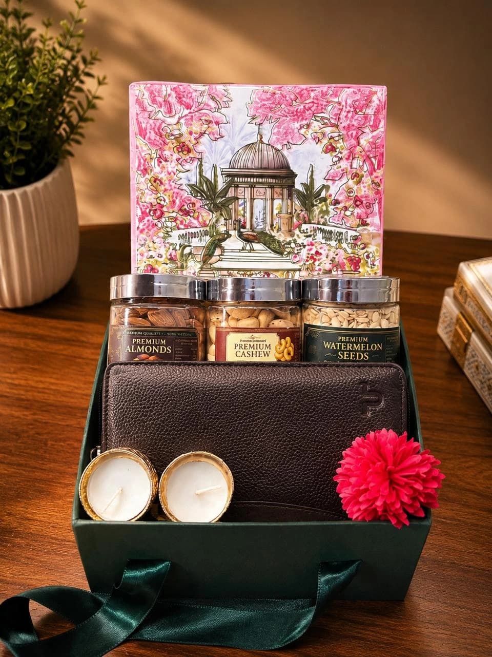 Passport & Diya Festive