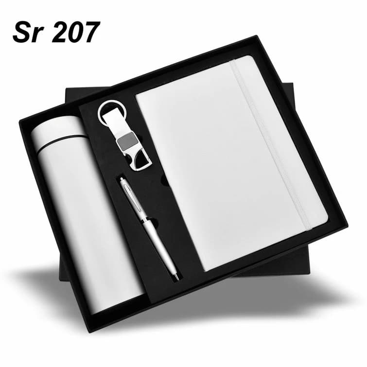 Diary, Pen, Keychain & Temperature Bottle