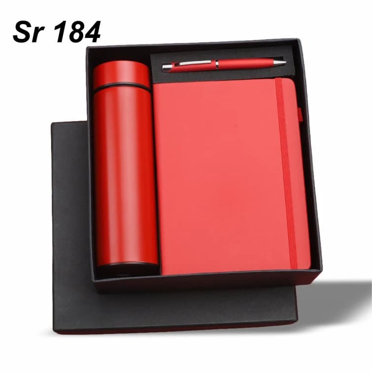 Diary, Pen & Temperature Bottle