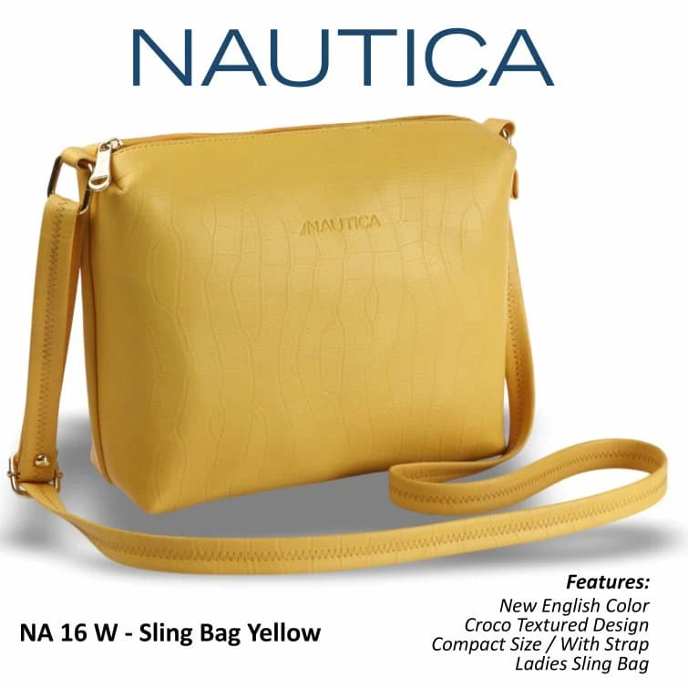 W-Sling Bag Yellow