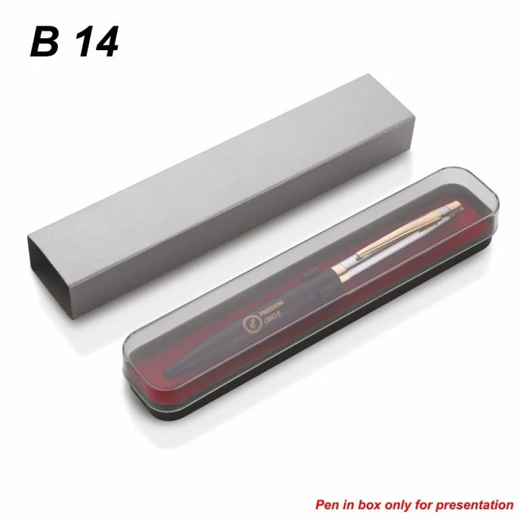 Pen in box only for presentation