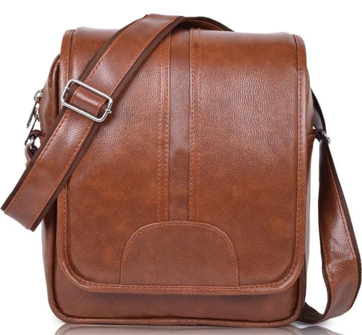 Tan Messenger Bag