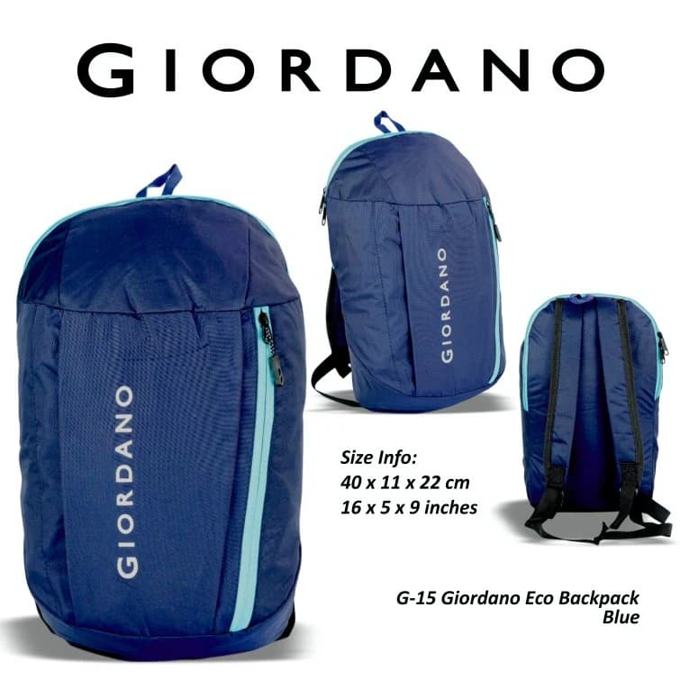 ECO Backpack Blue