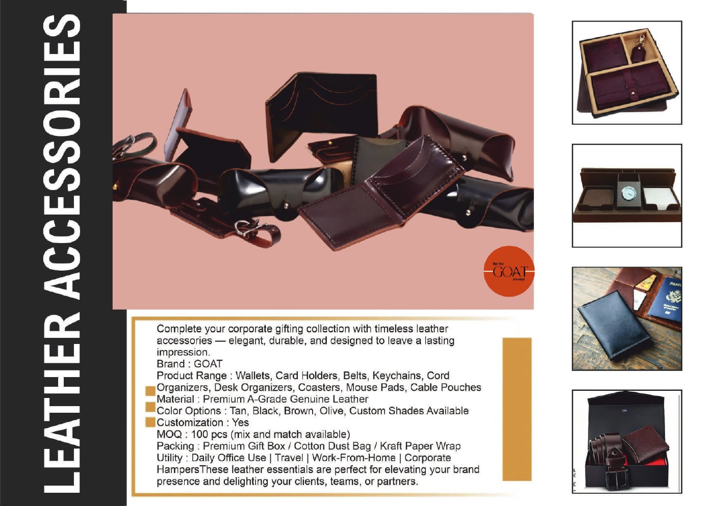 GOAT Leather Accessories