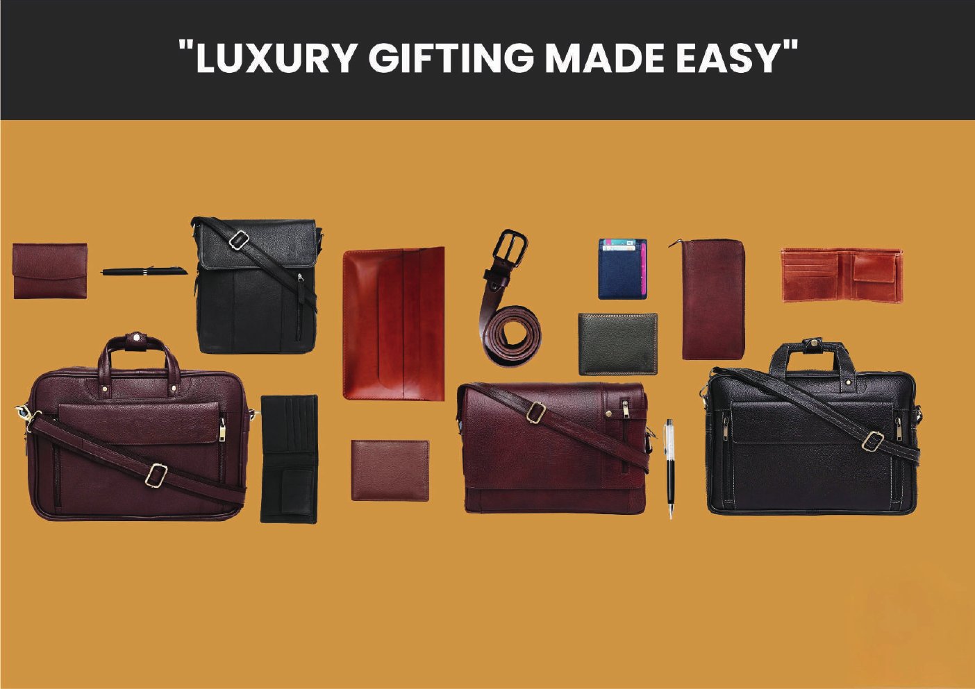 GOAT Collection — Premium Leather Corporate Gifting
